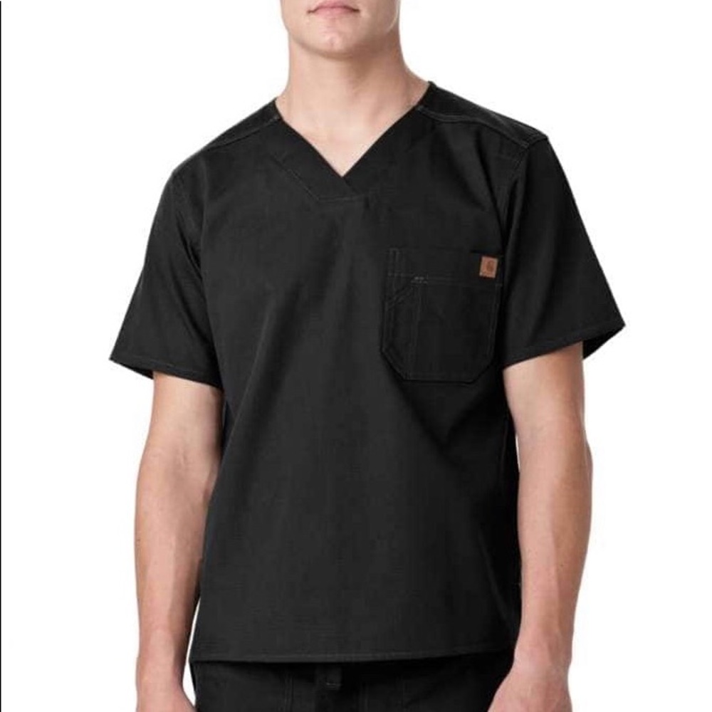Carhartt Men’s Ripstop Scrub Top Black XL